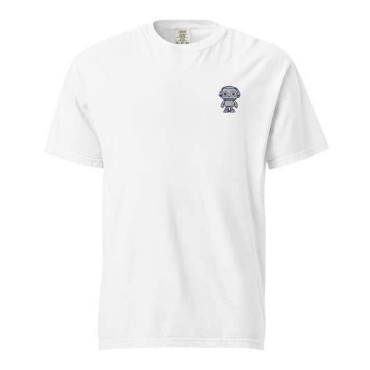 "EMOTIONALLY POWERED BY LA DOLCE VITA" Embroidered T-Shirt - Antoine D'Amie