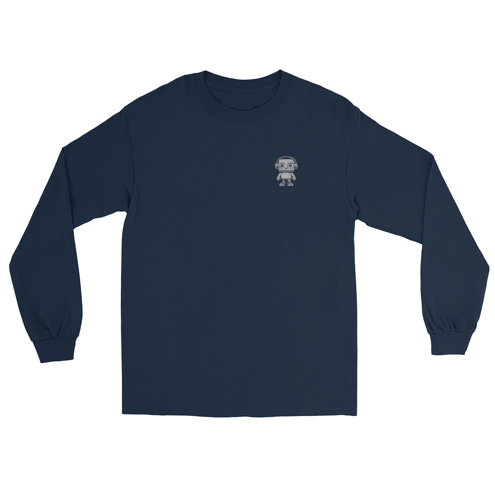 "AMOUR ALCOOL ALTITUDE" Long Sleeve Embroidered T-Shirt - Antoine D'Amie