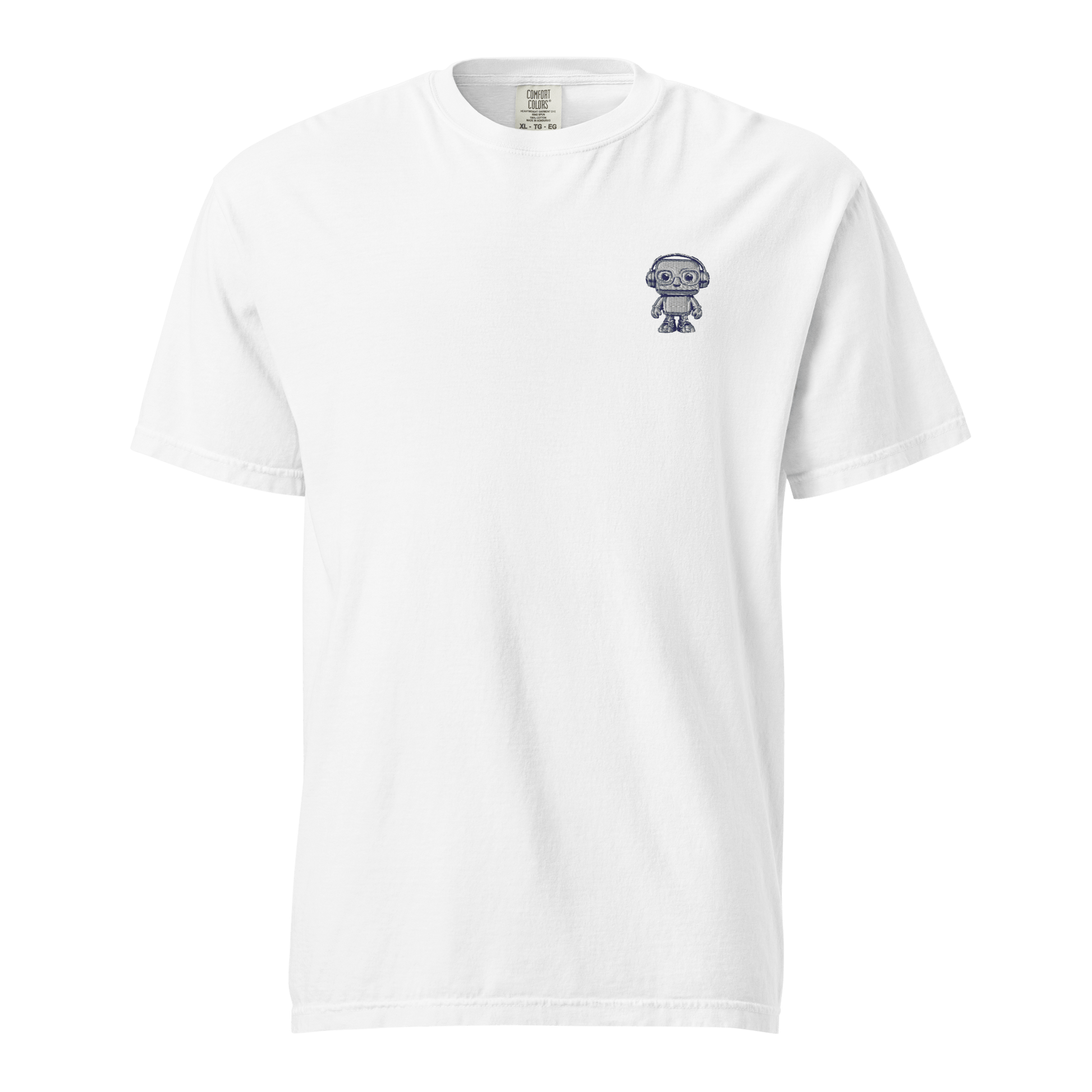 "EMOTIONALLY POWERED BY LA DOLCE VITA" Embroidered T-Shirt - Antoine D'Amie