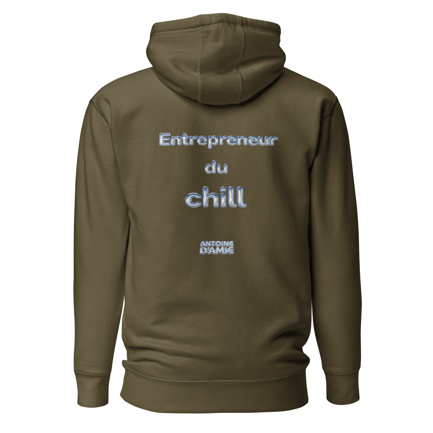 "ENTREPRENEUR DU CHILL" Embroidered Hoodie - Antoine D'Amie