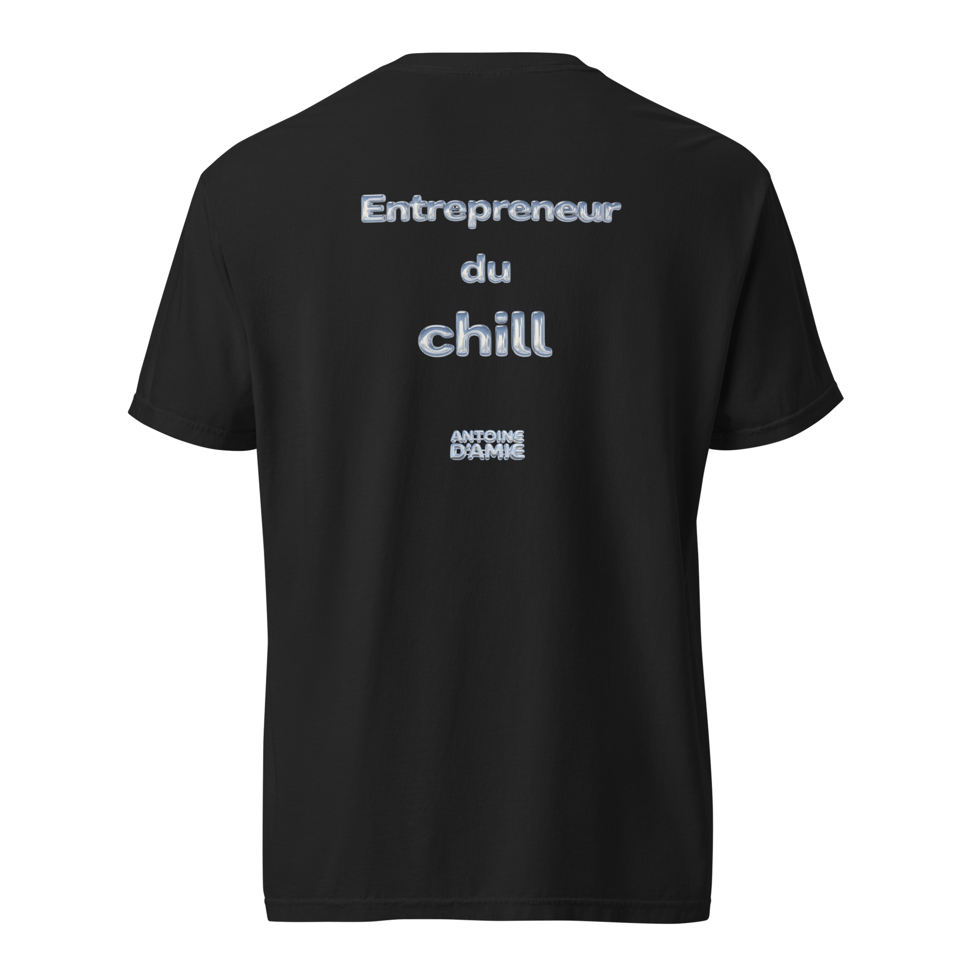"ENTREPRENEUR DU CHILL" Embroidered T-Shirt - Antoine D'Amie