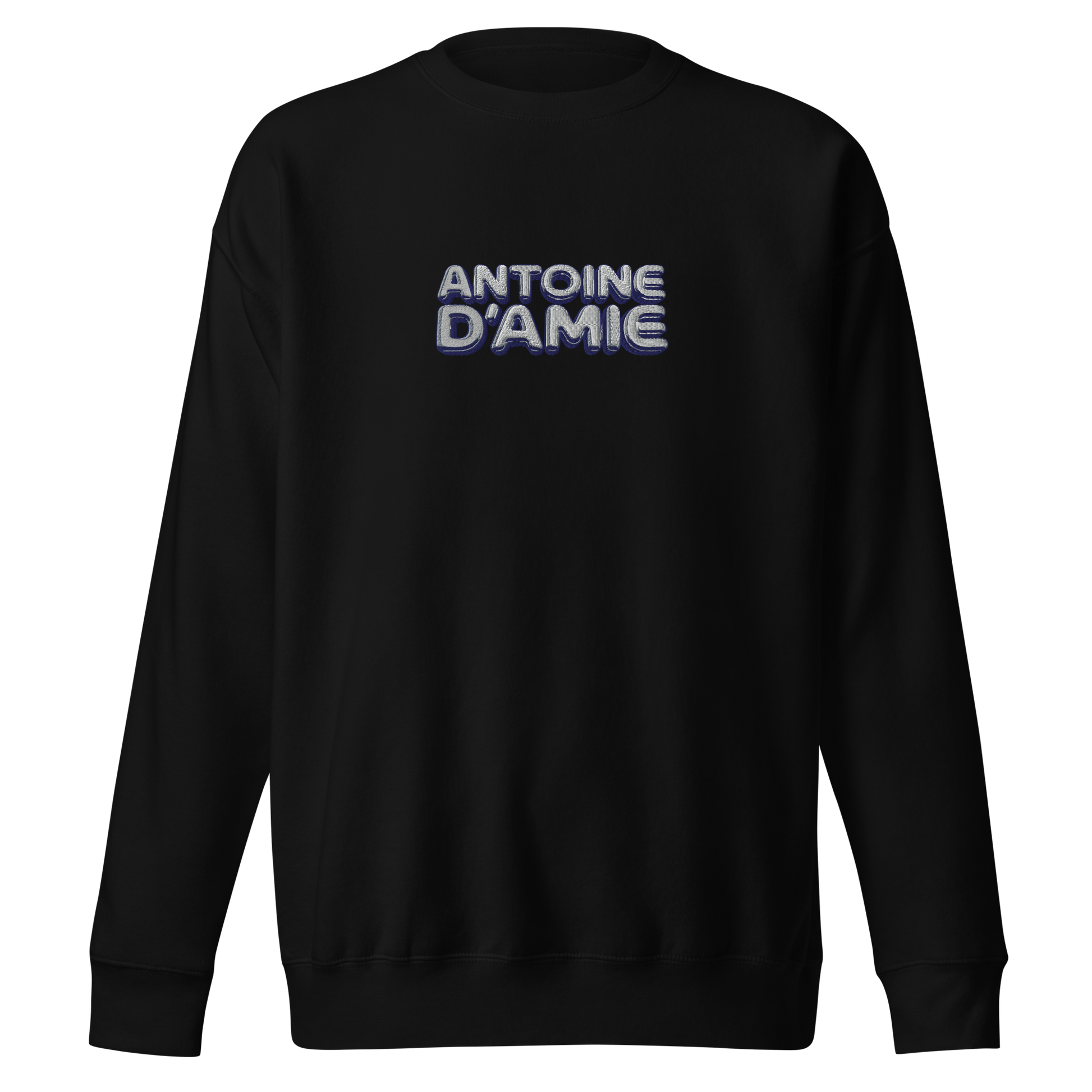 LOGO x CHROME ANTOINE Embroidered Crewneck - Antoine D'Amie