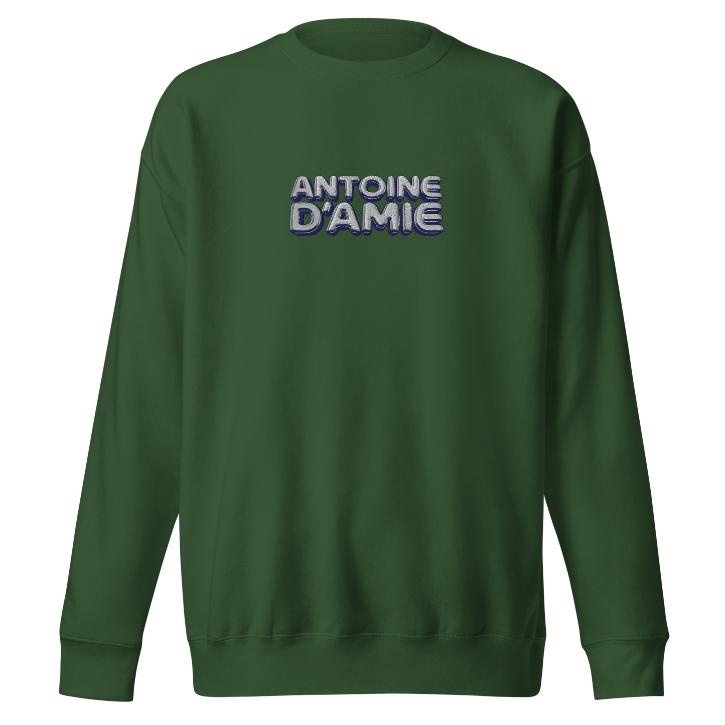 LOGO x CHROME ANTOINE Embroidered Crewneck - Antoine D'Amie