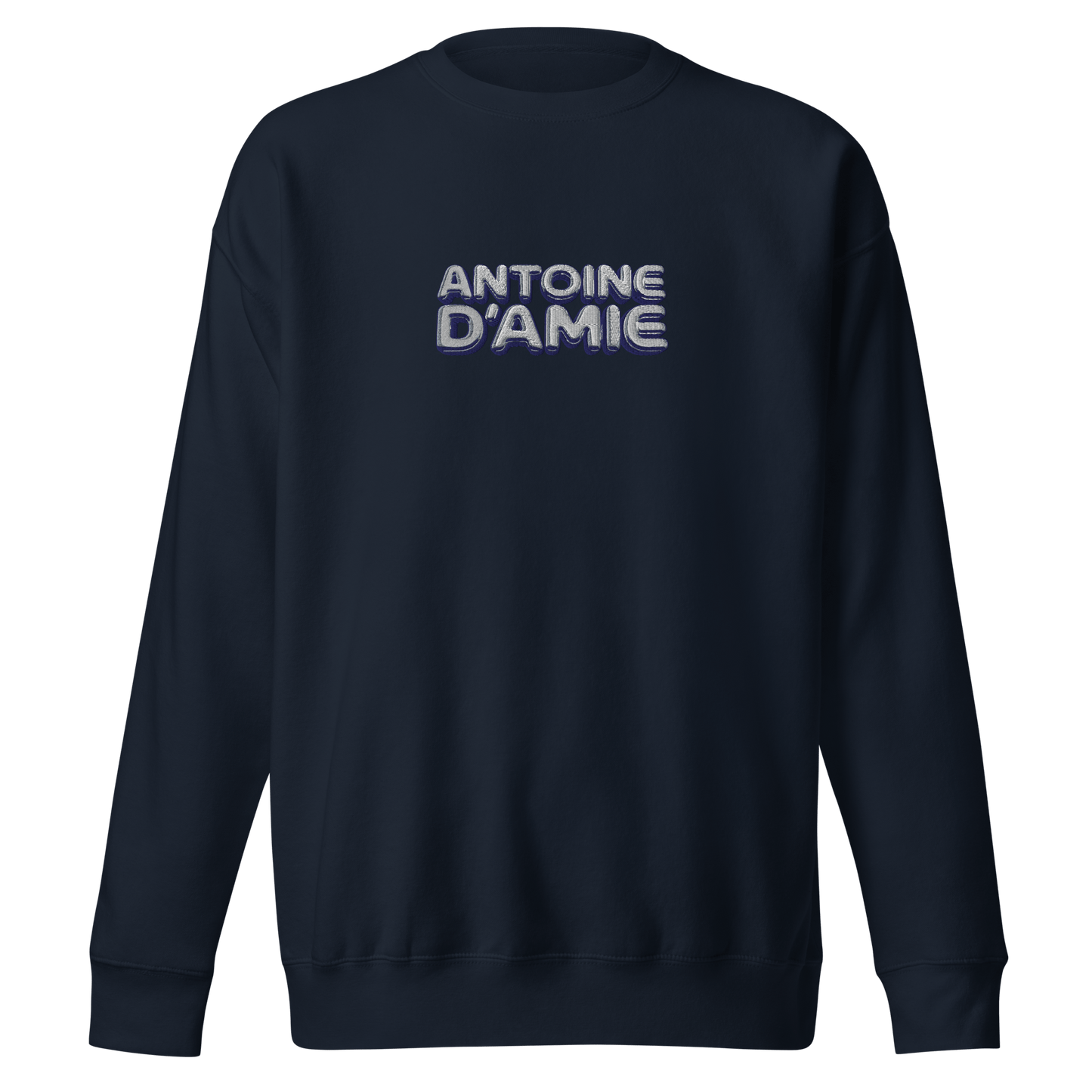 LOGO x CHROME ANTOINE Embroidered Crewneck - Antoine D'Amie