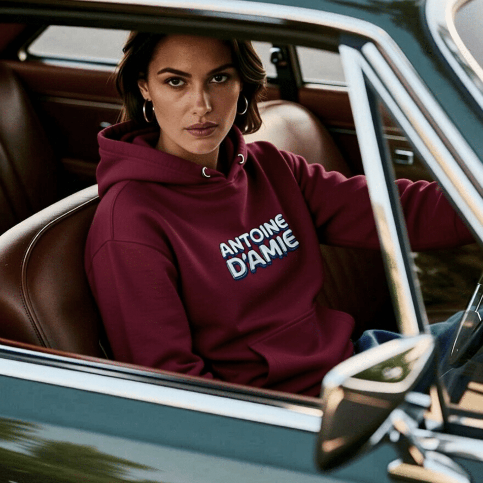 LOGO x CHROME ANTOINE Embroidered Hoodie - Antoine D'Amie