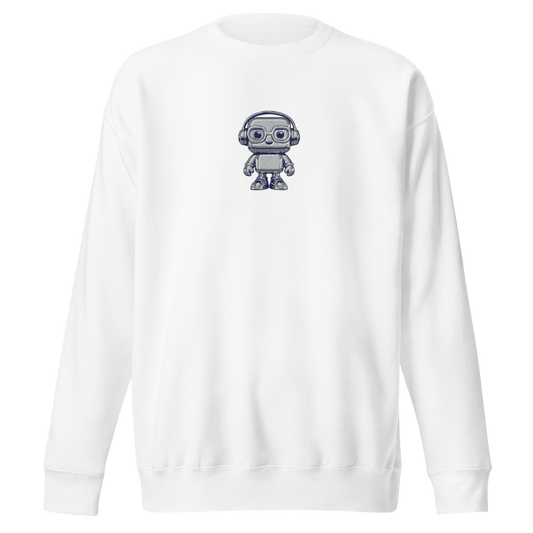 "MIDNIGHT RACLETTE SOCIETY" Embroidered Crewneck - Antoine D'Amie