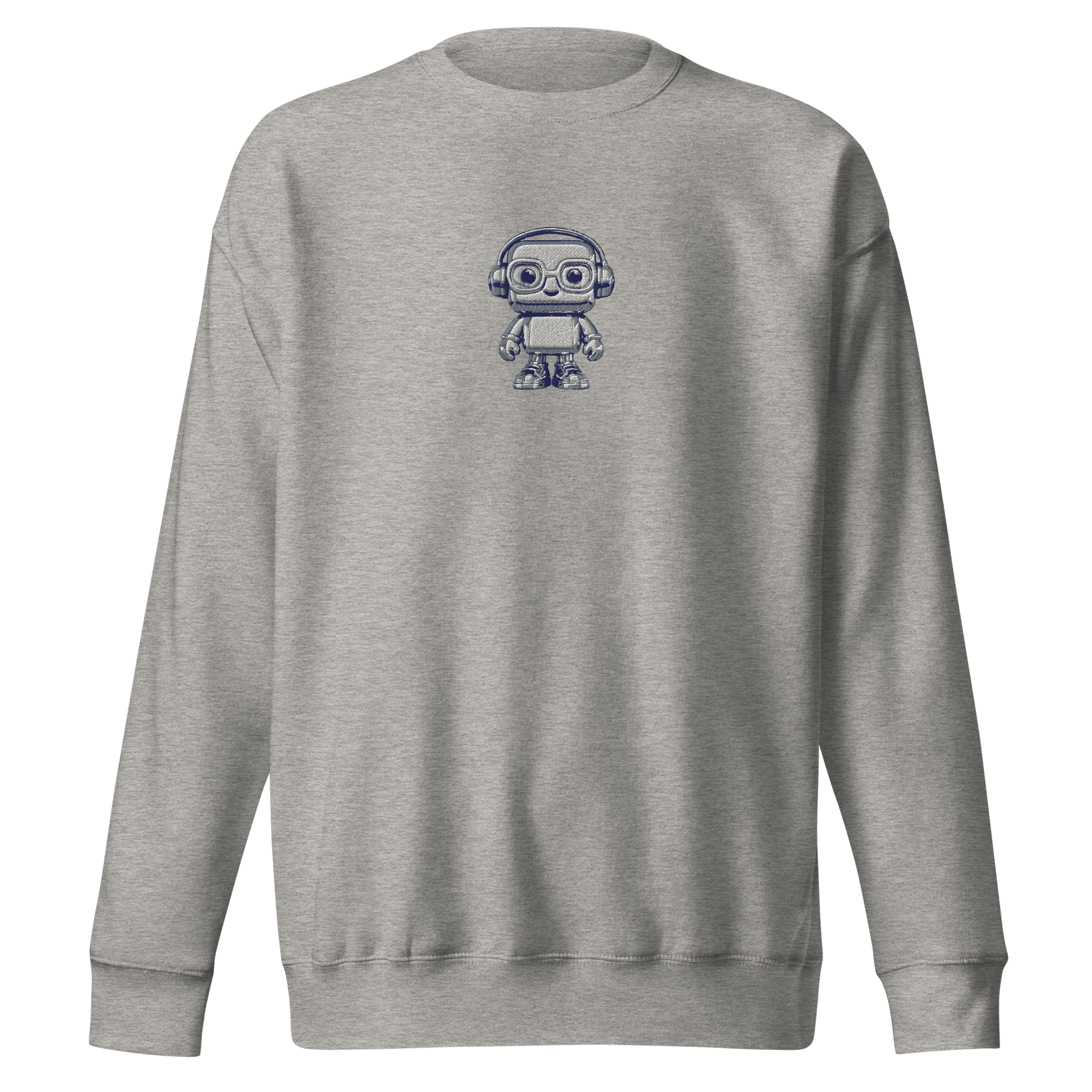 "MIDNIGHT RACLETTE SOCIETY" Embroidered Crewneck - Antoine D'Amie
