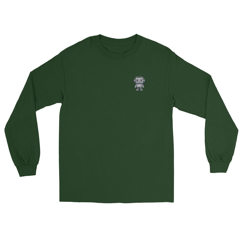 "MIDNIGHT RACLETTE SOCIETY" Long Sleeve Embroidered T-Shirt - Antoine D'Amie