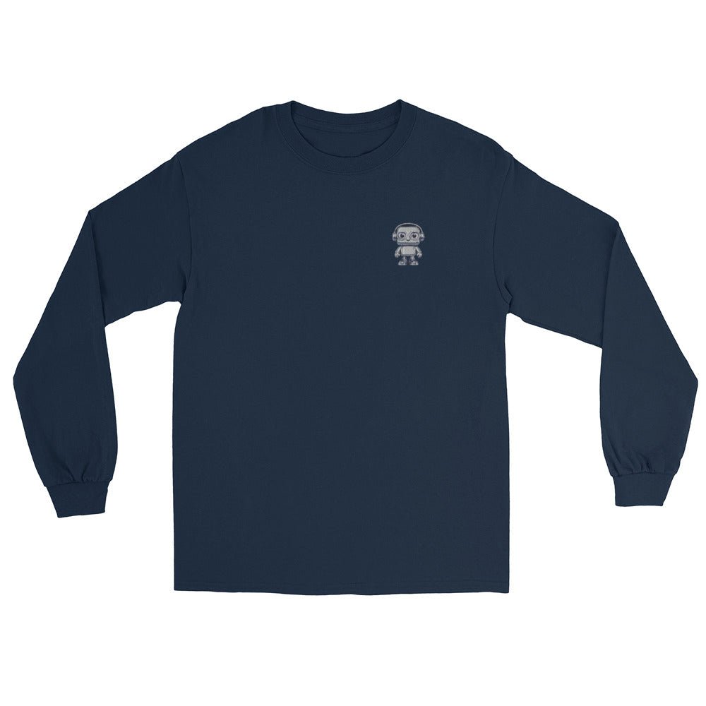 "MIDNIGHT RACLETTE SOCIETY" Long Sleeve Embroidered T-Shirt - Antoine D'Amie
