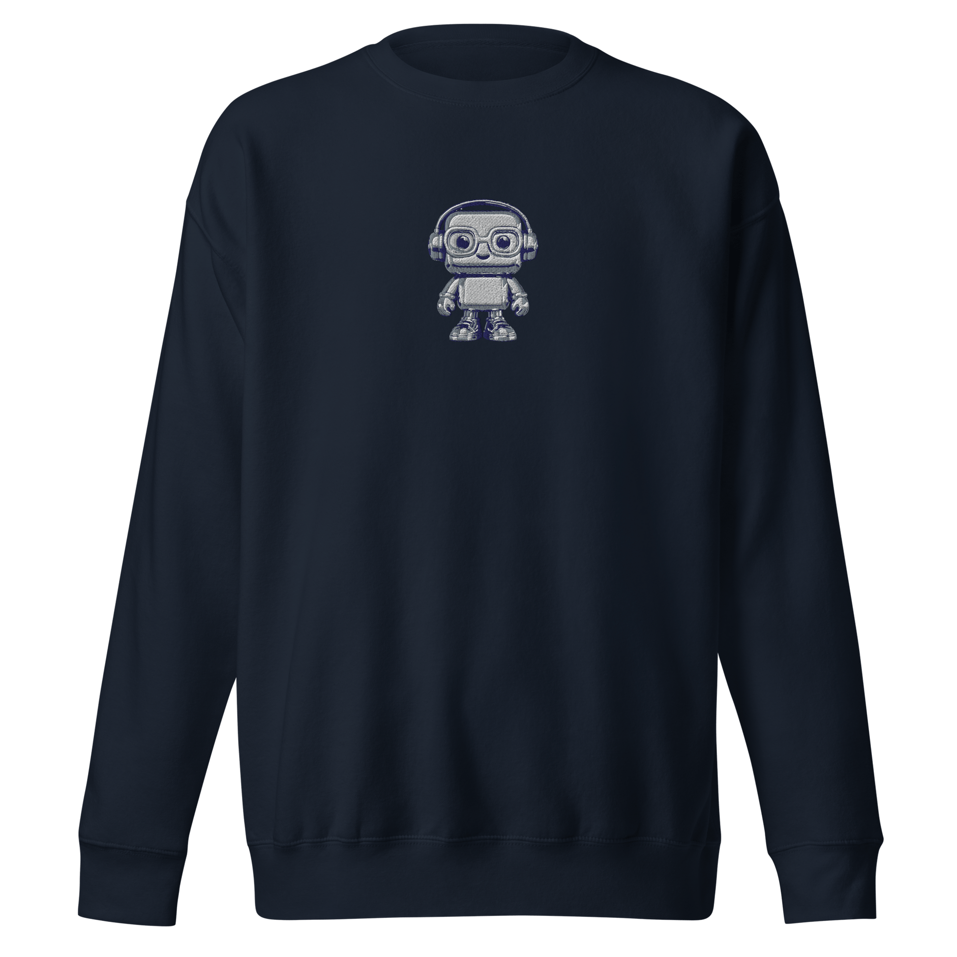 "MISERABLE IS JUST A CAKE" Embroidered Crewneck - Antoine D'Amie