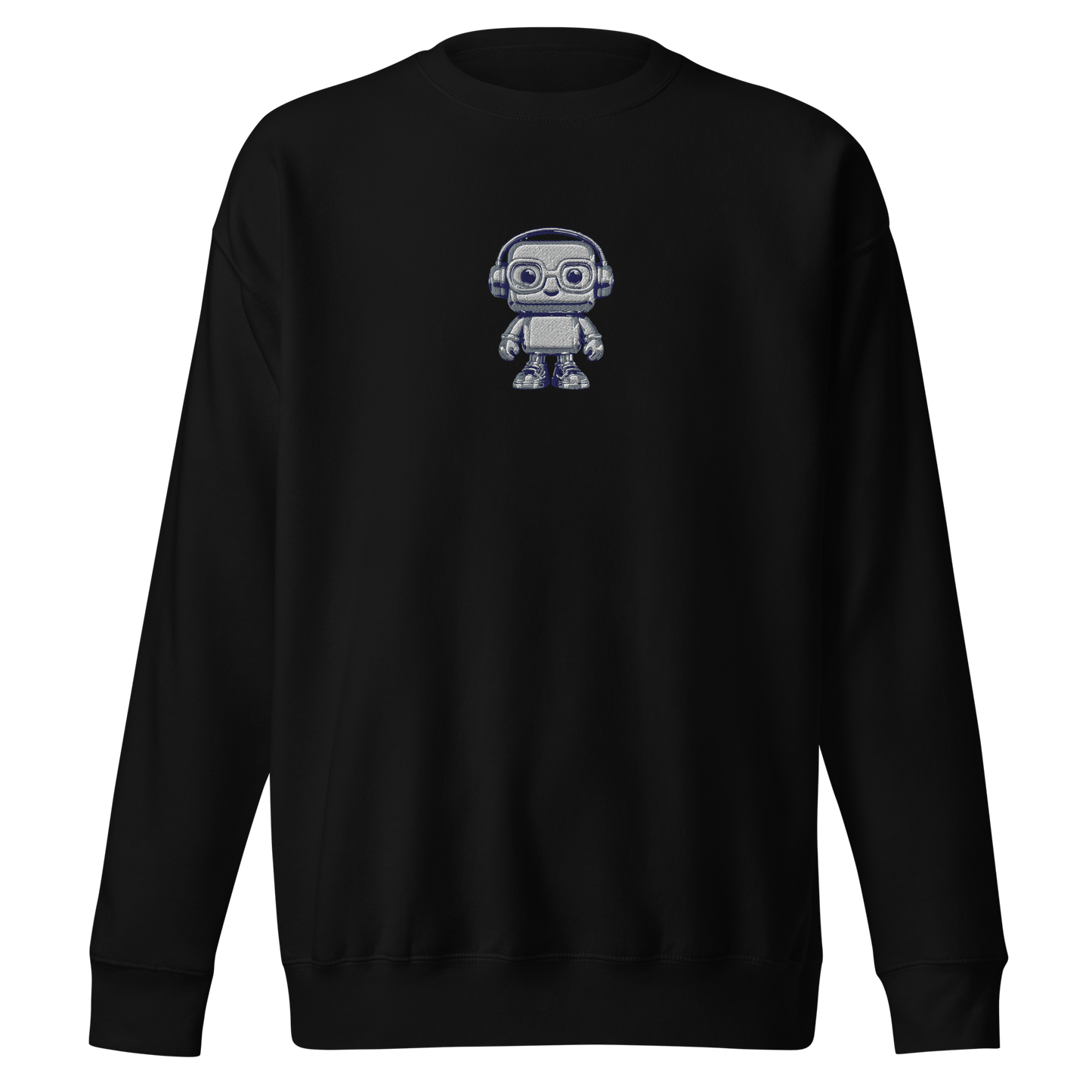 "MOM MODE, VERSION CHIC." Embroidered Crewneck - Antoine D'Amie