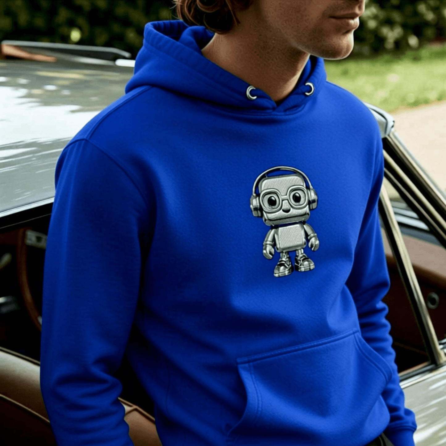 MR ANTOINE Embroidered Hoodie - Antoine D'Amie