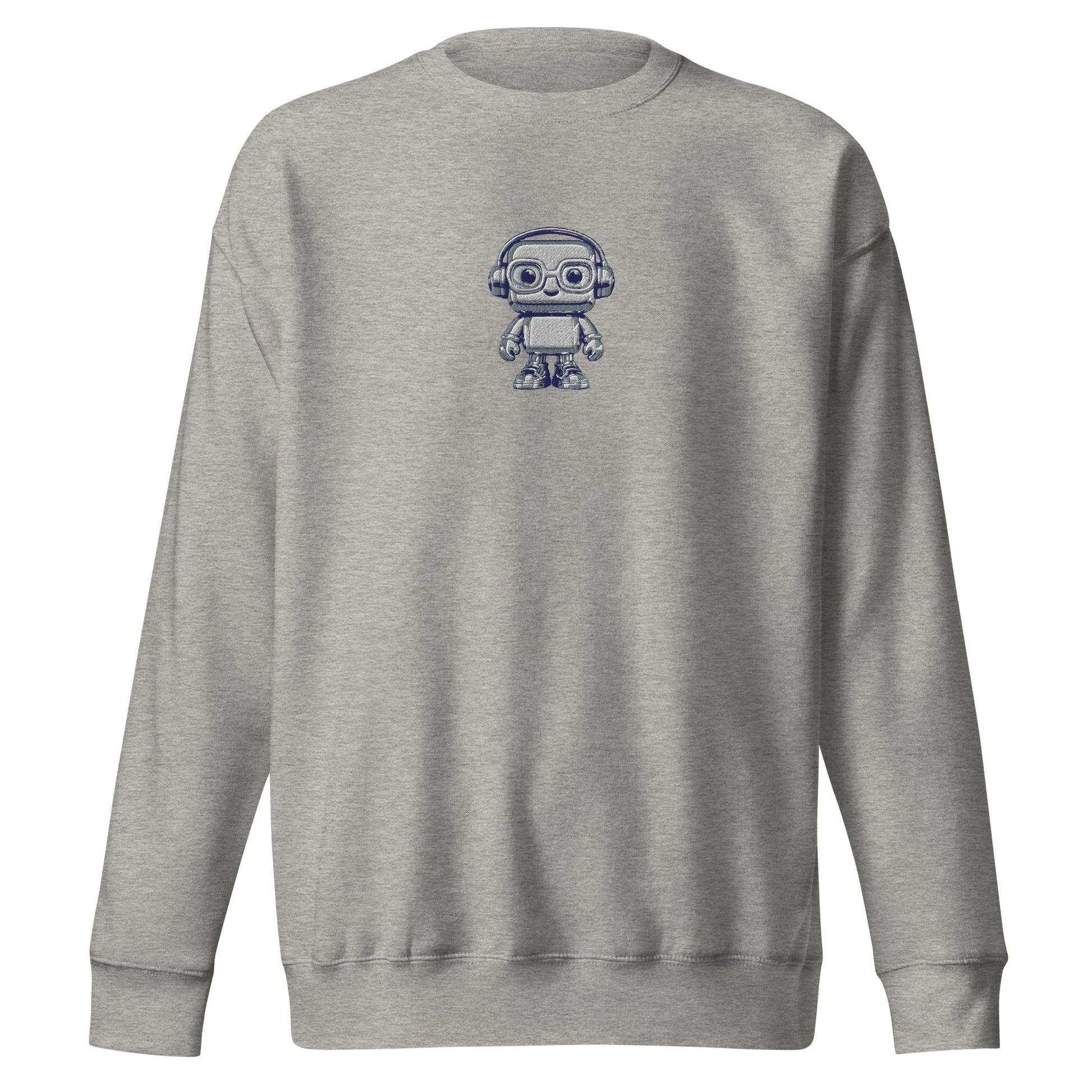 "MY THERAPIST MOVED TO ST - TROPEZ" Embroidered Crewneck - Antoine D'Amie