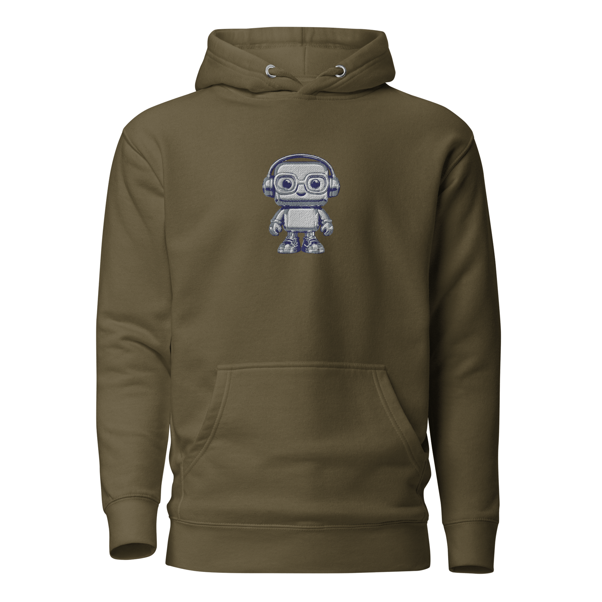 "WORKING REMOTE, VERSION TELESIEGE" Embroidered Hoodie - Antoine D'Amie