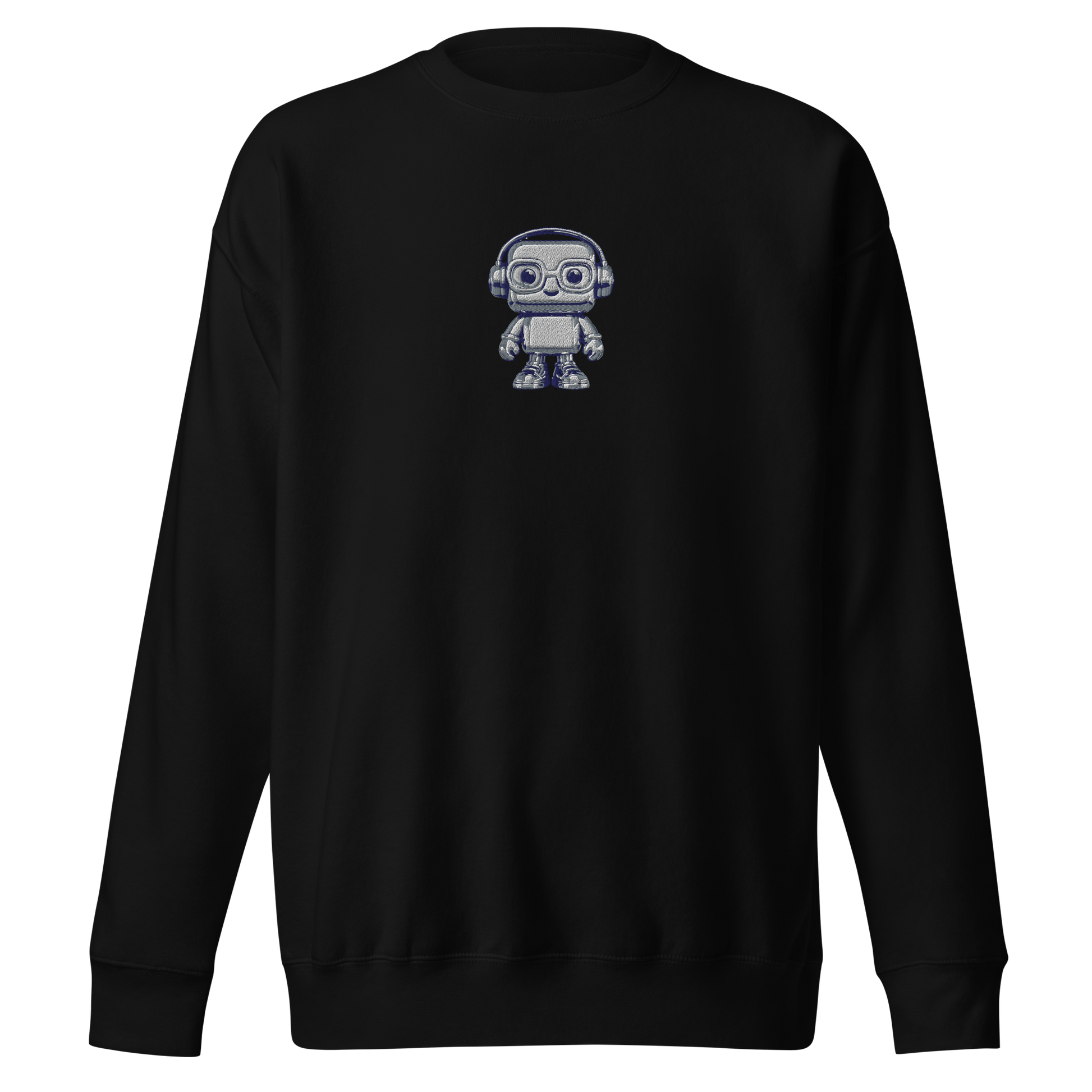 "ZOUTOIS D'ESPRIT, GLOBAL D'ATTITUDE" Embroidered Crewneck - Antoine D'Amie